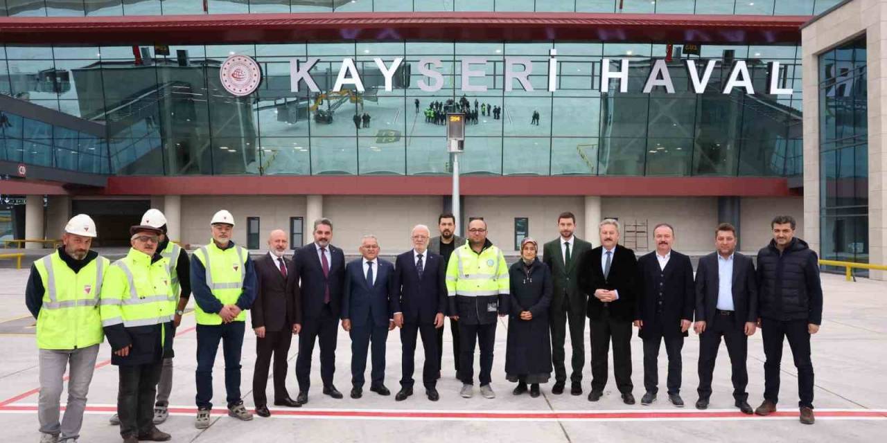 Havalimanı Yeni Terminal Binası Açılış İçin Gün Sayıyor