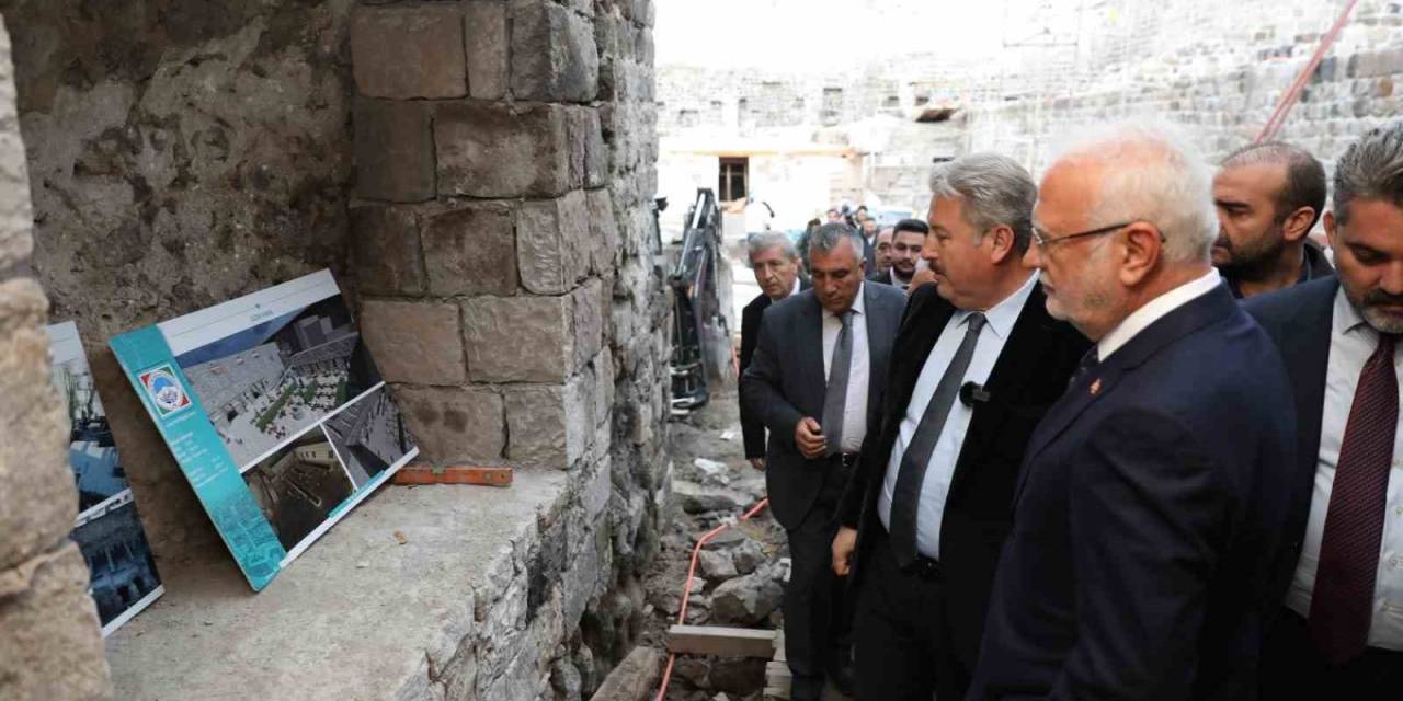 520 Yıllık Tarihi Gön Han Kapalı Çarşı’ya Nefes Aldıracak