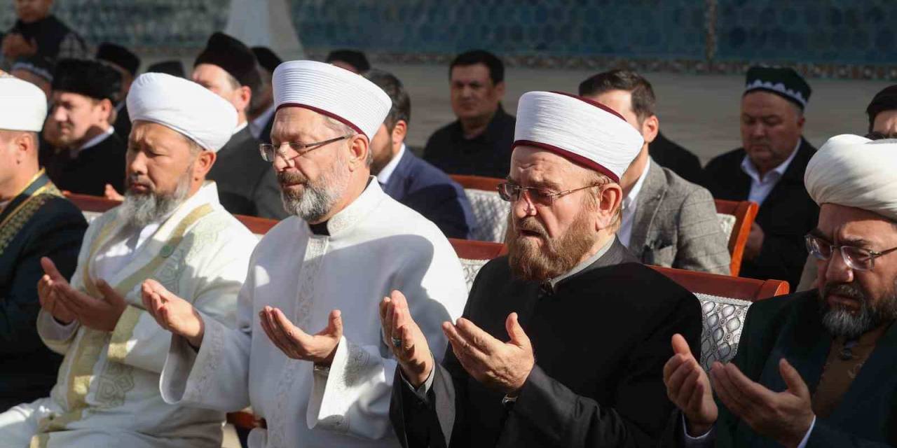 Diyanet İşleri Başkanı Erbaş, Buhara’da
