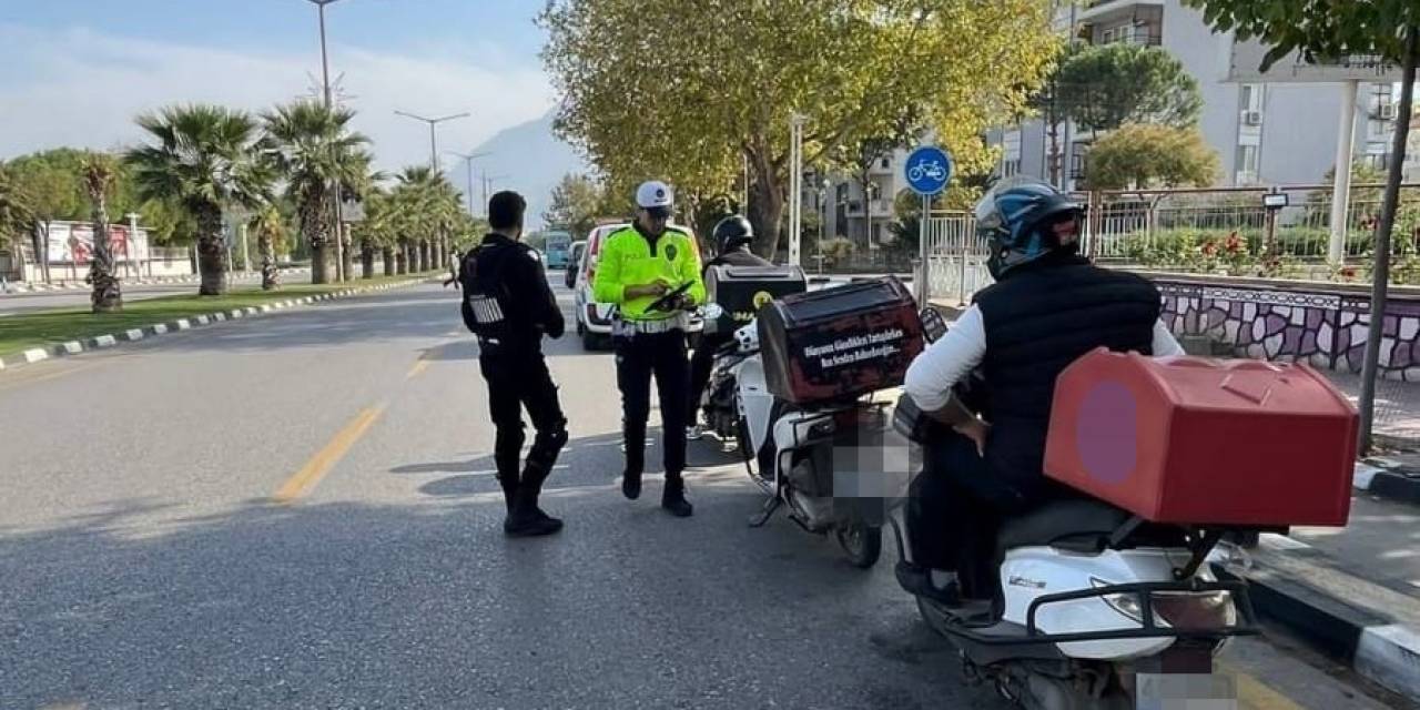 Manisa’da Motosiklet Ve Scooter Sürücülerine Trafiğe Çıkma Yasağı