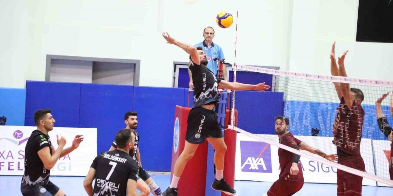 Efeler Ligi: Develi Belediyespor: 3 - Galatasaray Hdı Sigorta: 2