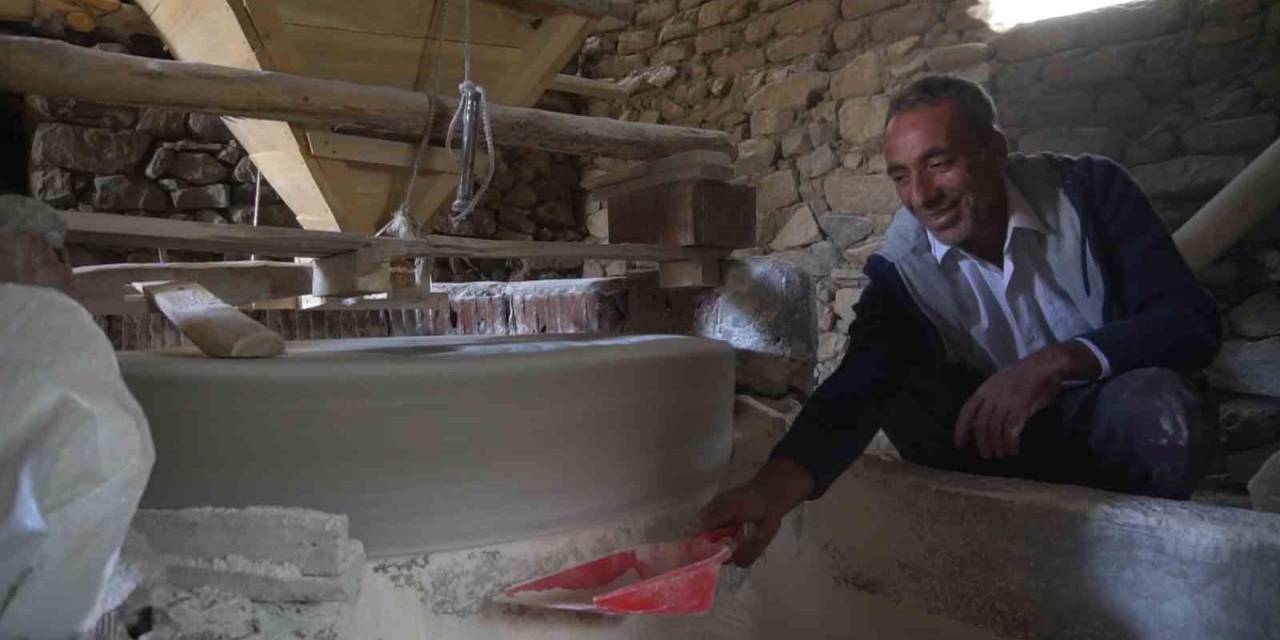 Elazığ’da Su Değirmeni, İlk Günkü Gibi Buğday Öğütmeye Devam Ediyor