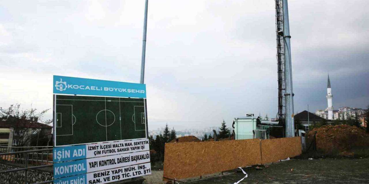 Ayazma Mahallesine Saha Yapılacak