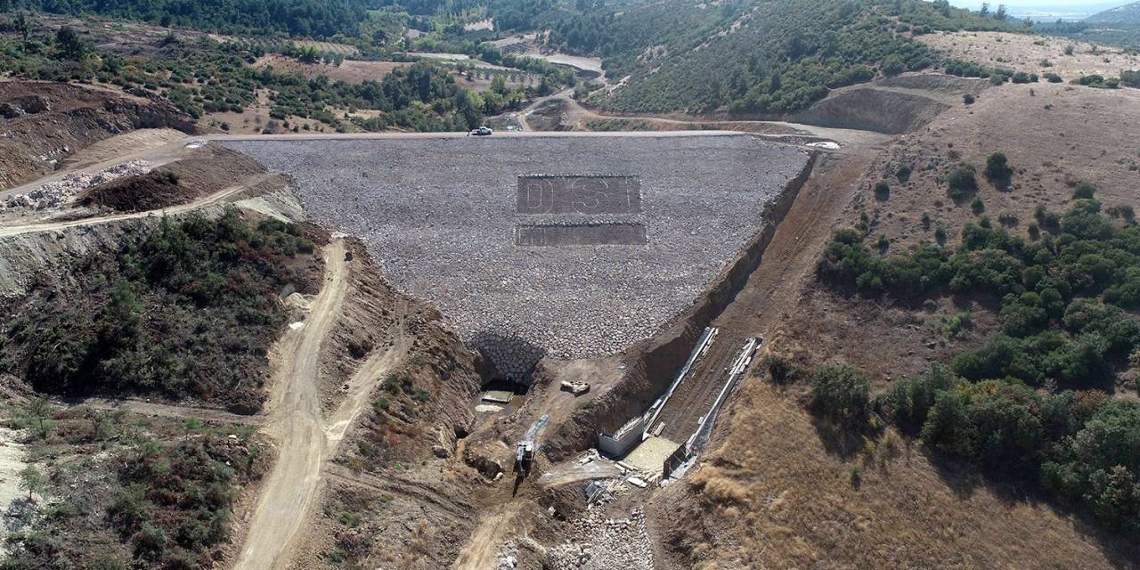 Manisa’da Bir Baraj Daha Tamamlanmak Üzere