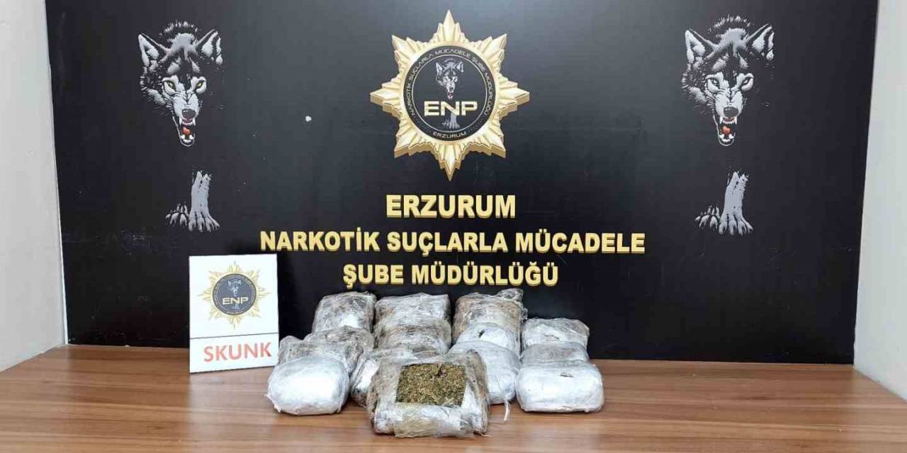 Erzurum’da Uyuşturucu Operasyonu