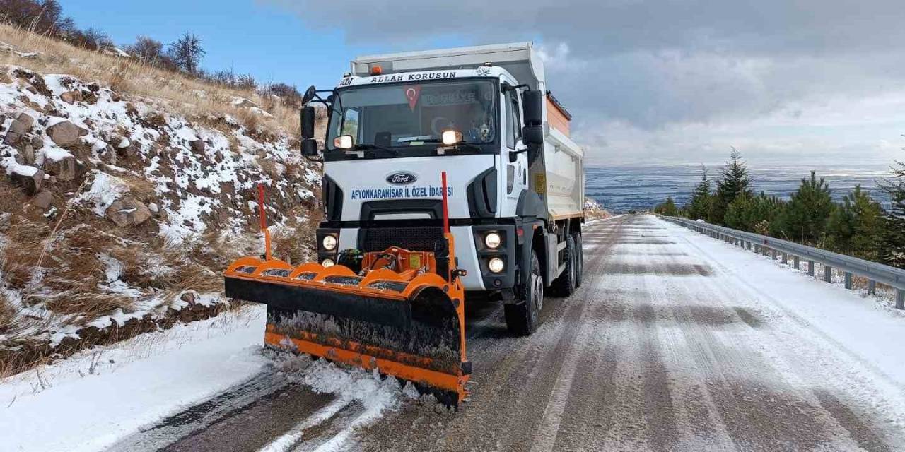 Karla Mücadele Ekipleri Sahaya İndi