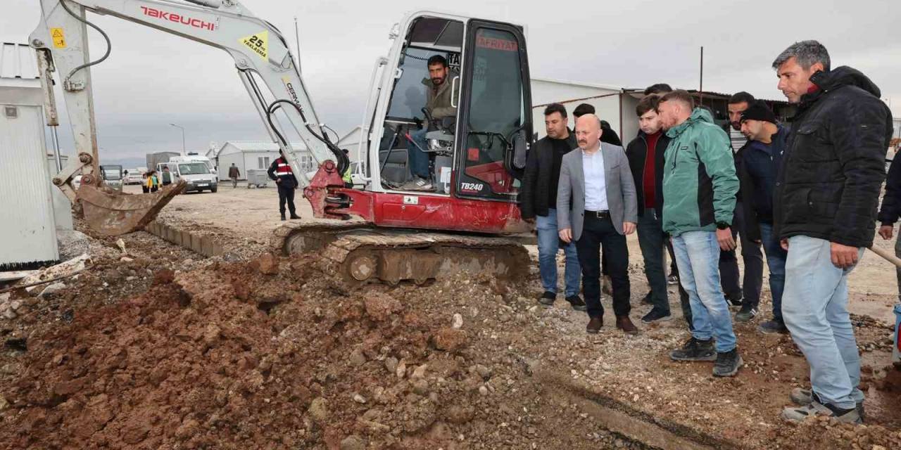 Vartana Prefabrik Kentin Alt Yapısı İyileştiriliyor