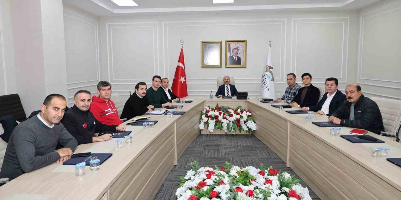 Deprem Bölgesindeki Çalışmalar Masaya Yatırıldı