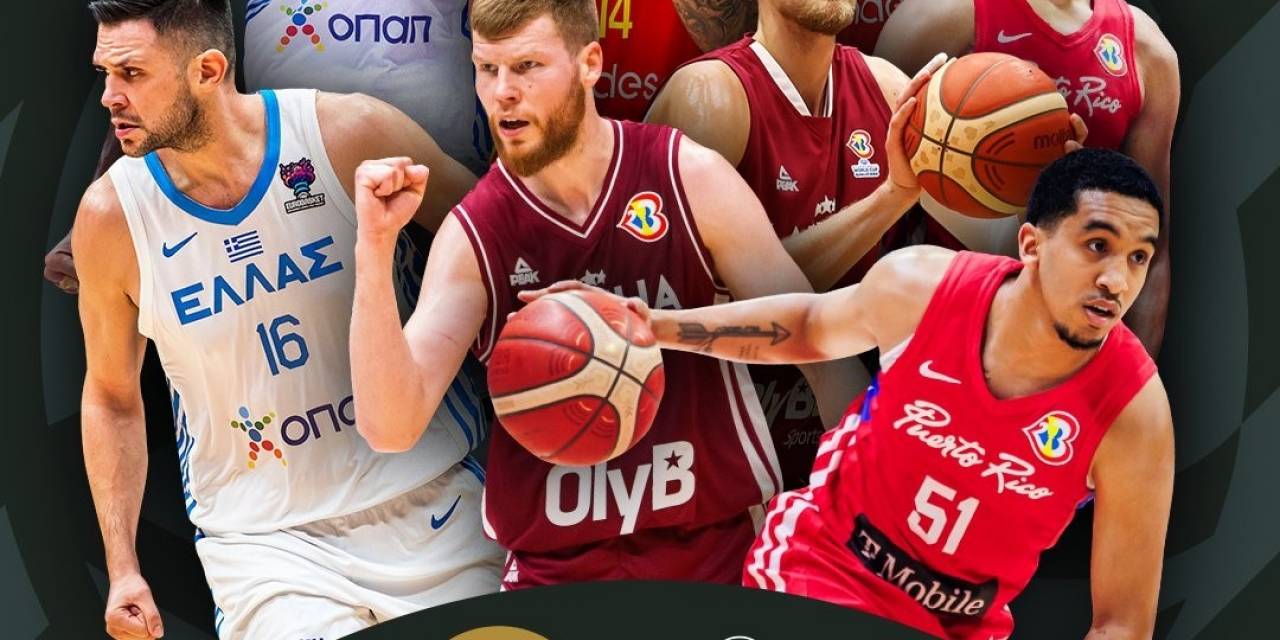 Fıba Olimpiyat Eleme Turnuvaları 2024’e Yunanistan, Letonya, Porto Riko Ve İspanya Ev Sahipliği Yapacak