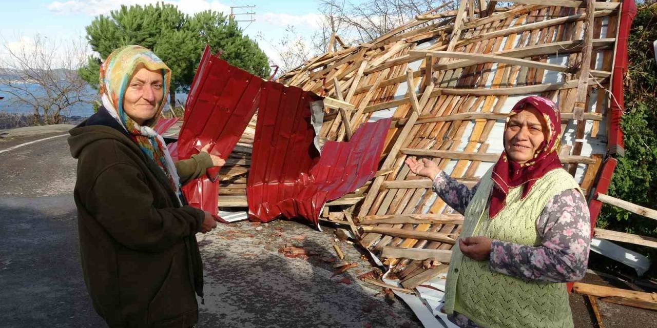 Ordu’da Fırtına 1 Yıllık Çatıyı Uçurdu: “35 Yıldır Böyle Bir Şey Görmedim, Deprem Zannettik”