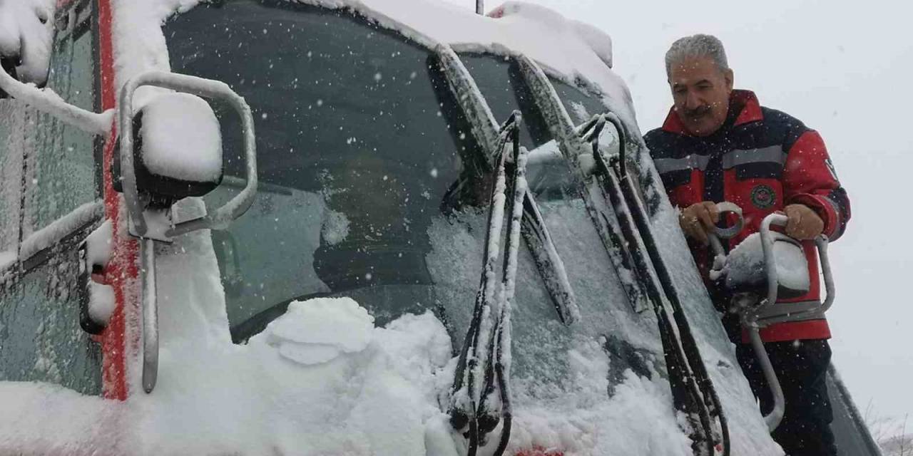 Erzurum’da Sağlık Personeli Kışa Hazır