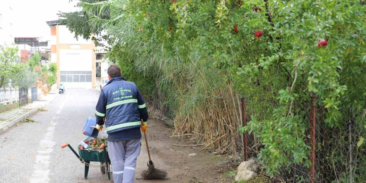 Nazilli’de Belediyesi’nden Kış Temizliği