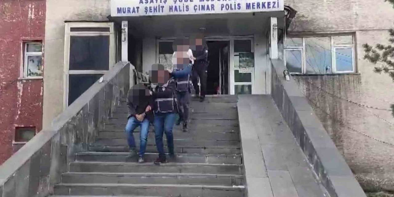Ağrı’da Yakalama Kararı Bulunan 18 Şahıs Gözaltına Alındı