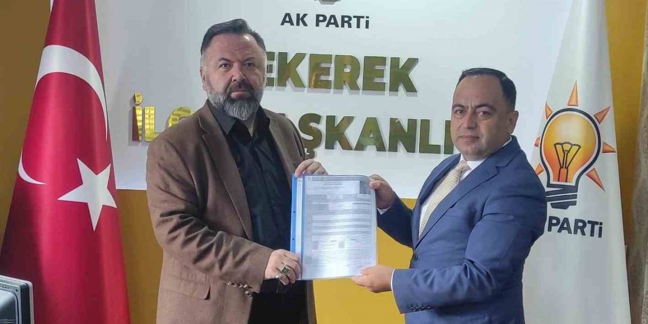 Süzener, “Çekerek Halkına Hizmet İçin Yola Çıktım”