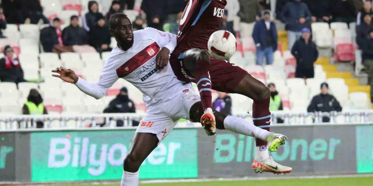 Trendyol Süper Lig: E.y. Sivasspor: 3 - Trabzonspor: 3 (Maç Sonucu)