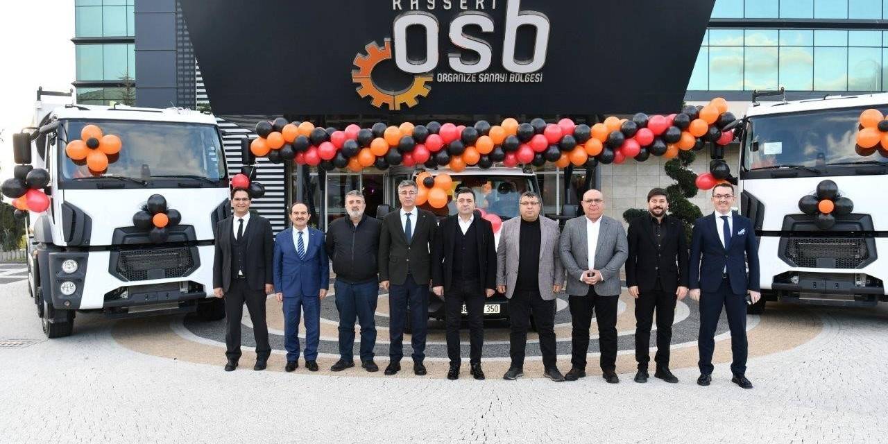 Kayseri Osb’nin Araç Filosuna 6 Yeni Araç Eklendi