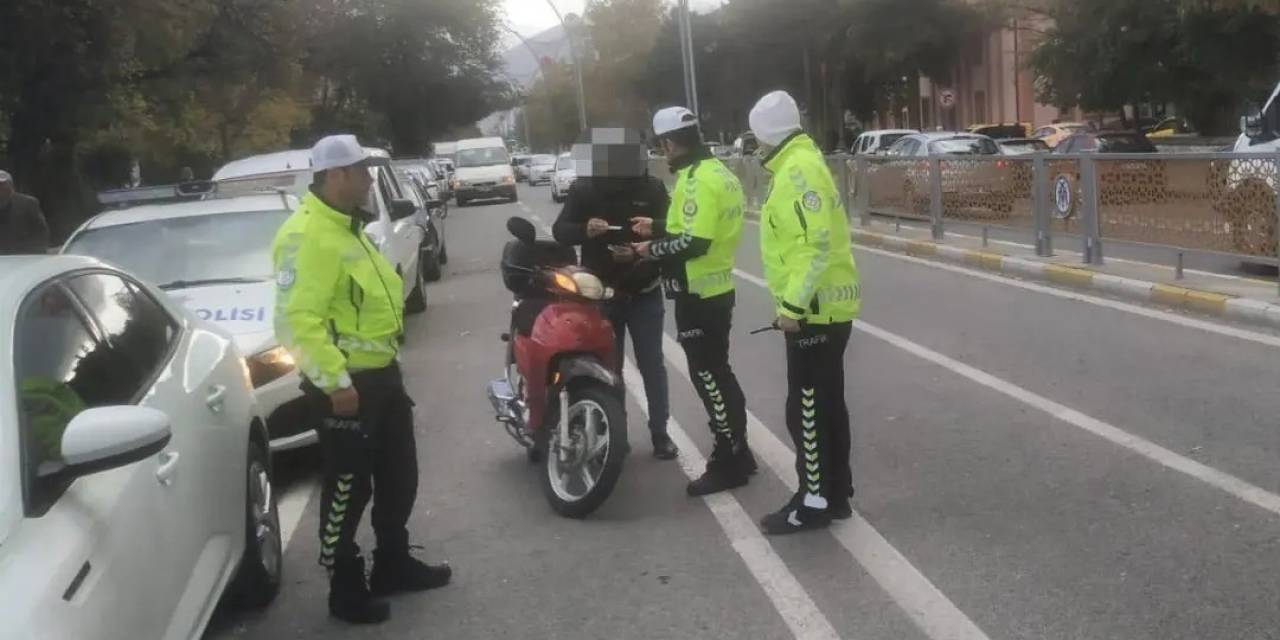 Erzincan’da Motosiklet Denetimi