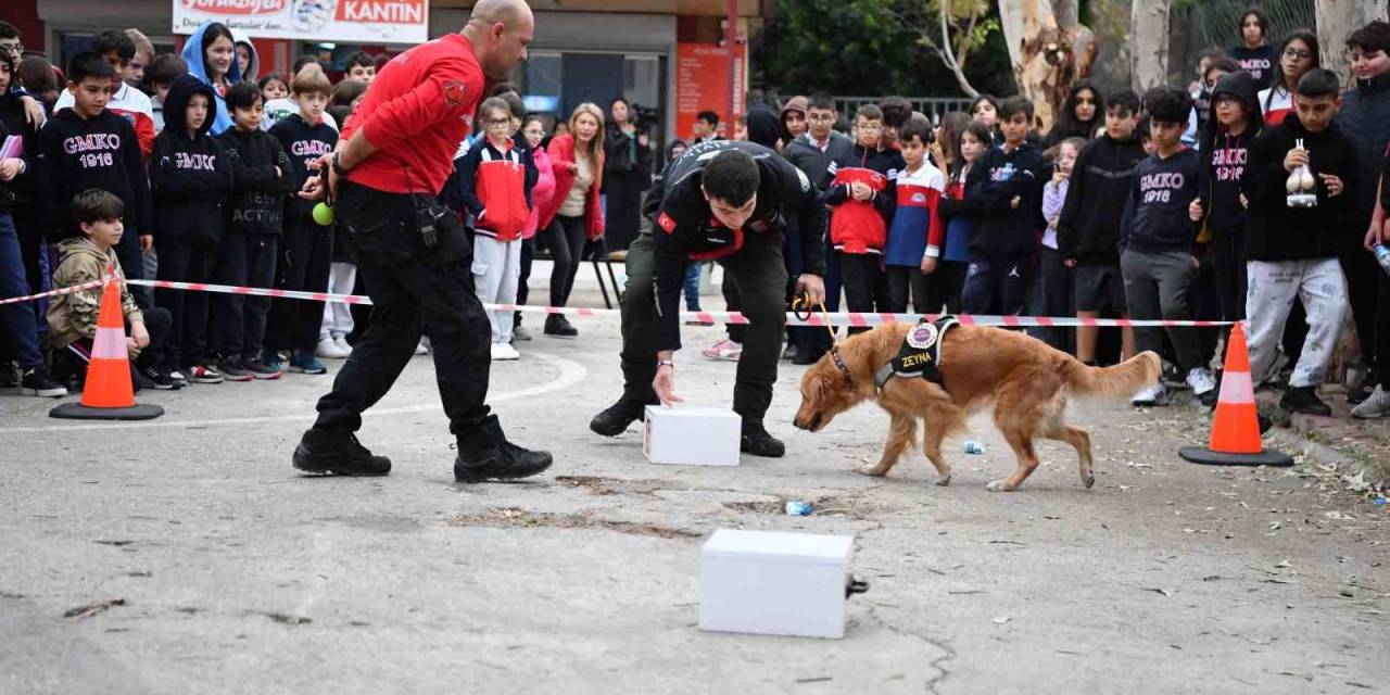 Zeyna’dan Öğrencilere Afet Tatbikatı