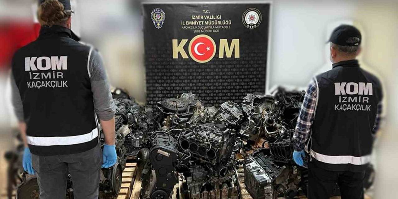 İzmir’in 8 İlçesinde Kaçakçılık Operasyonu