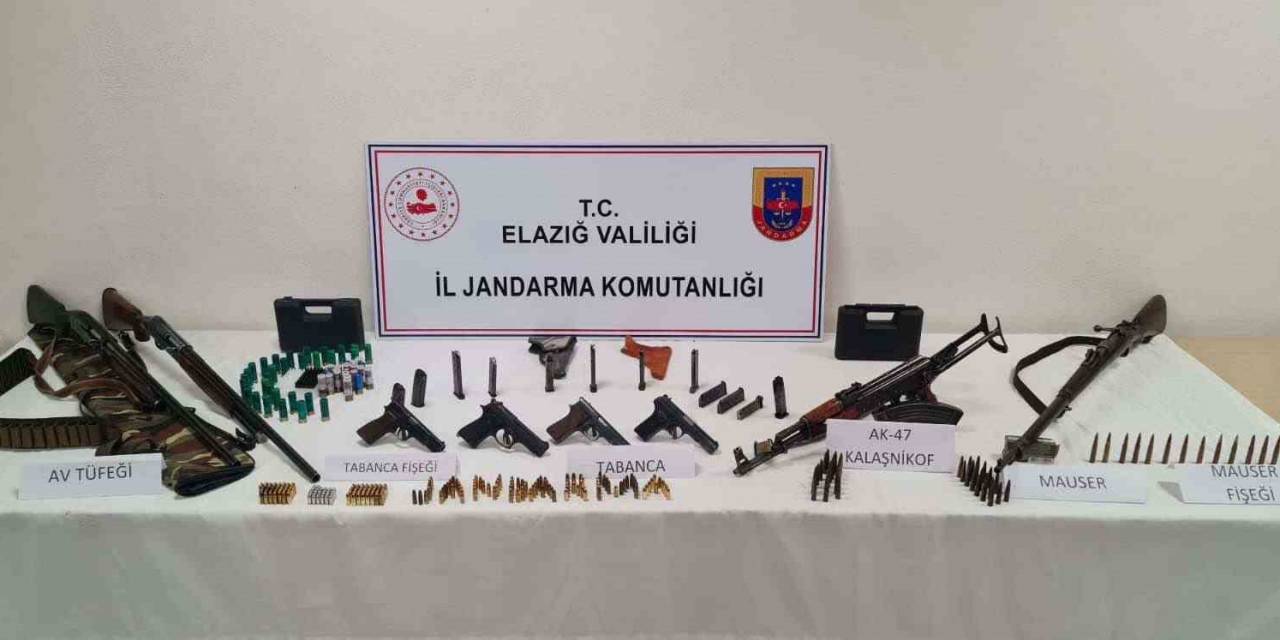 Elazığ’da Silah Kaçakçılığı Operasyonu: 3 Gözaltı