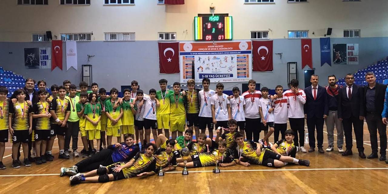 Aydın’da Okullar Arası Hentbol Turnuvası Sona Erdi