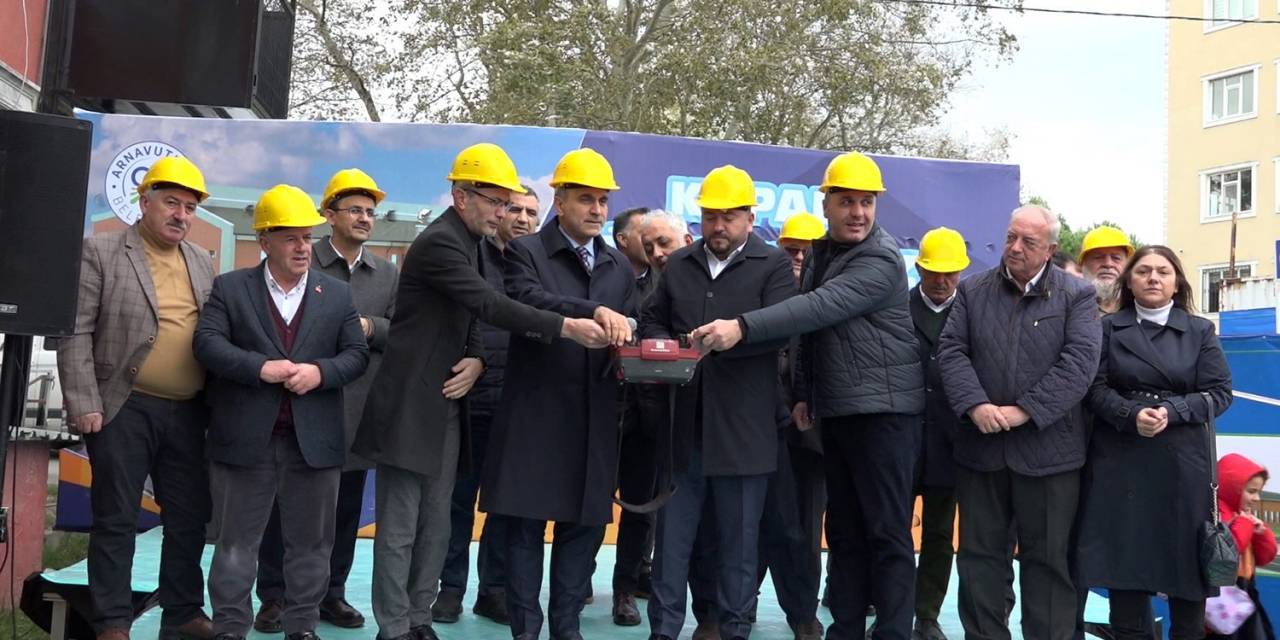 Arnavutköy’de 6. Yüzme Havuzu Temeli Atıldı