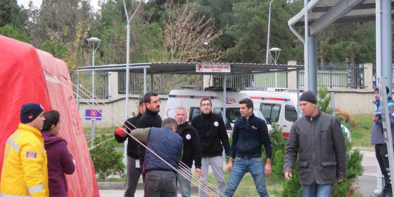 İstanbul Depremi Senaryosuyla Tatbikat