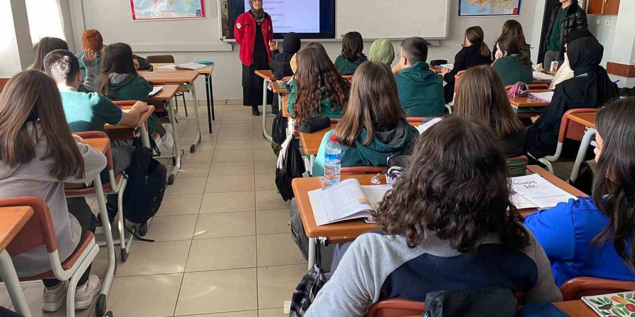 Liseli Gençlere Projeler Anlatıldı