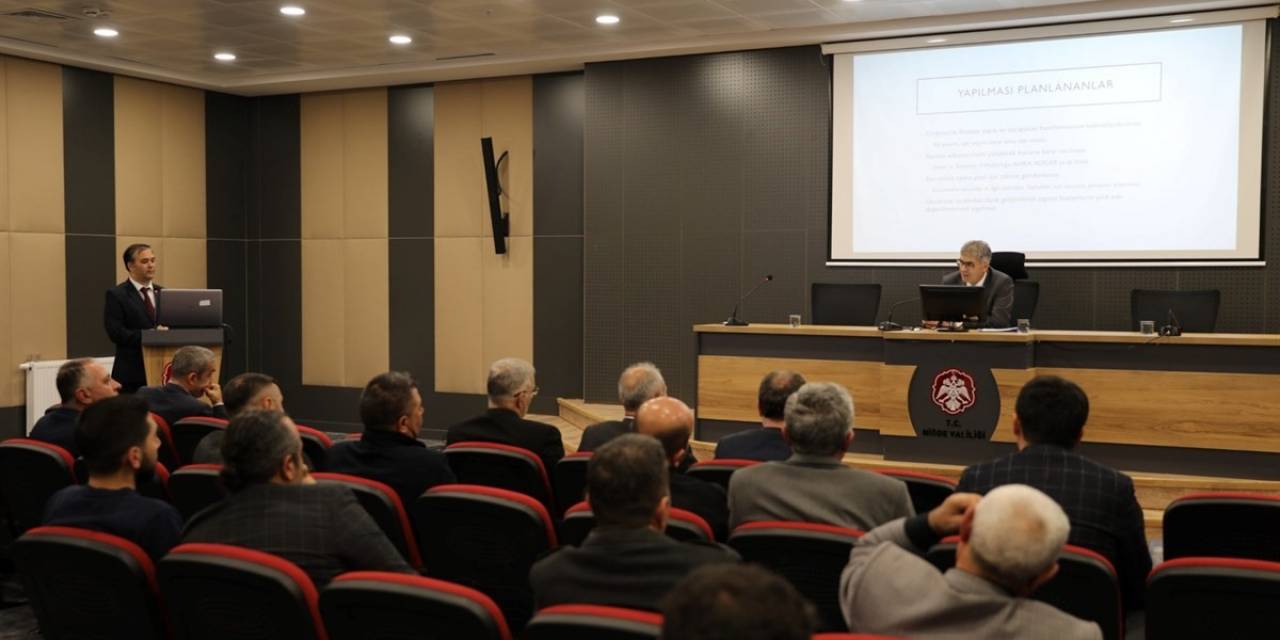 Niğde’de Sanayi Ve Teknoloji İş Birliği Toplantısı Yapıldı