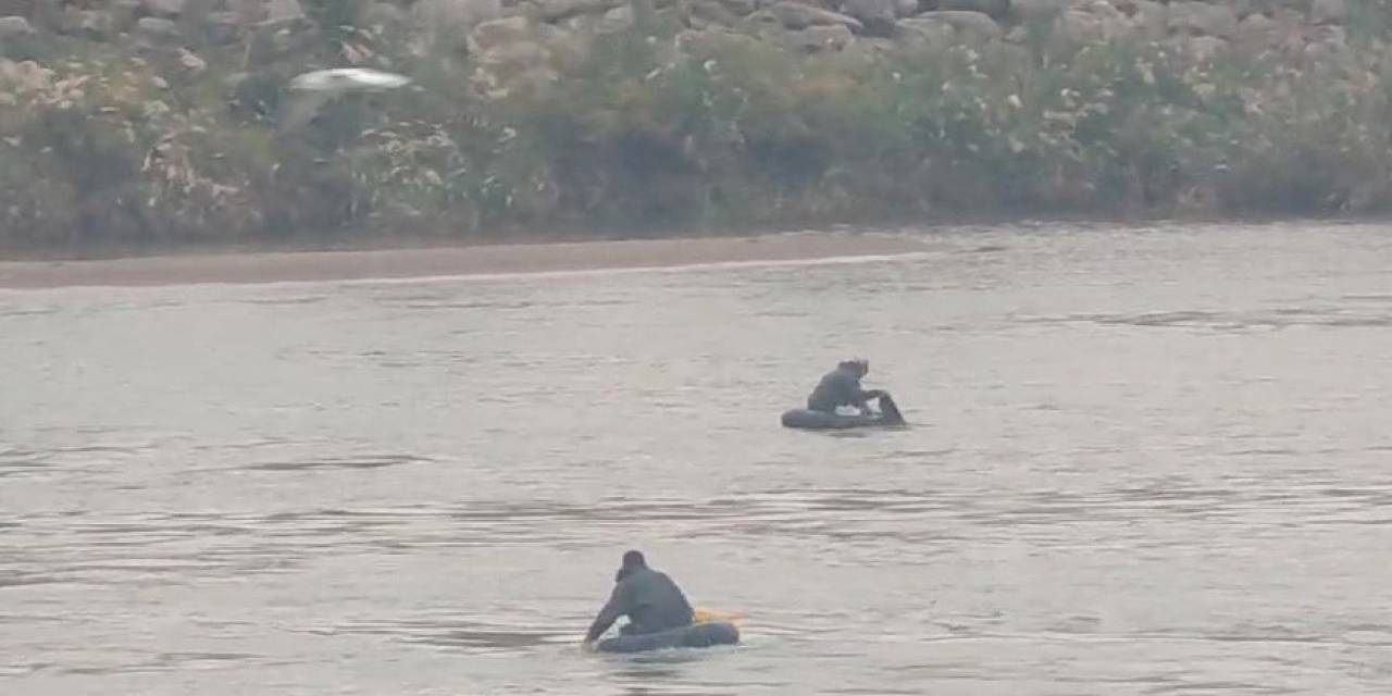 Nehirde Suya Kapılan Kardeşlerden Zilan’ın Kurtarılma Anı Kameraya Yansıdı