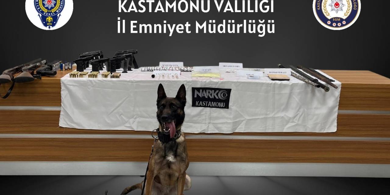 Kastamonu Merkezli 3 İlde Uyuşturucu Operasyonu: 5 Tutuklama