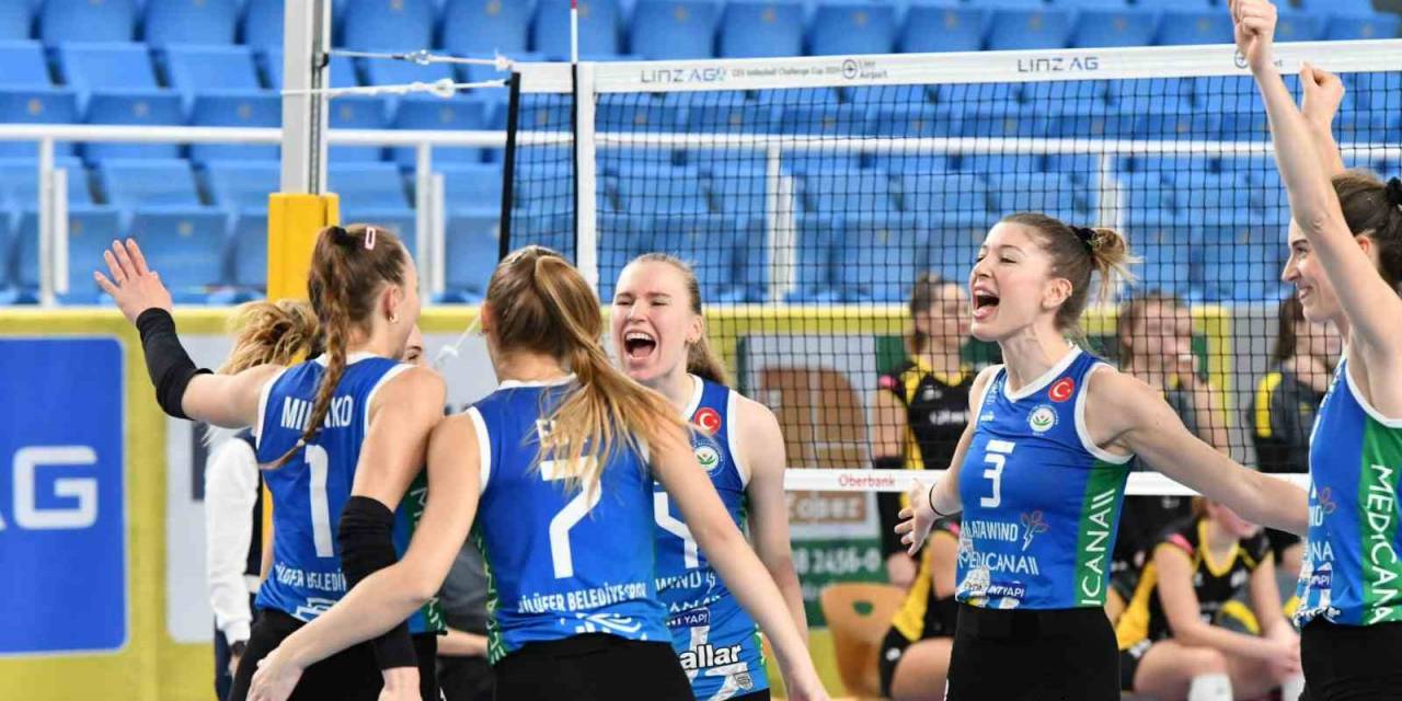 Nilüfer’in Sultanları Avusturya’da Avantajı Kaptı