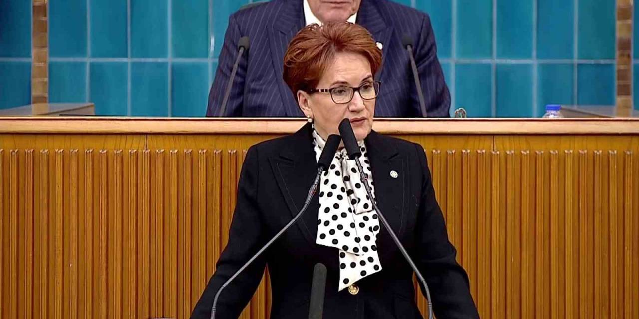 İyi Parti Genel Başkanı Akşener: "Özgür Özel Randevu İstedi, Ben De Verdim"