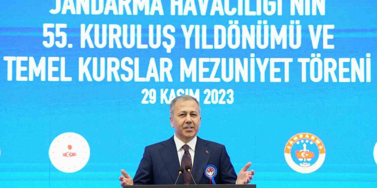 İçişleri Bakanı Ali Yerlikaya: “Jandarmamız 12 İlde Hava Araçlarıyla Hizmete Başladı”