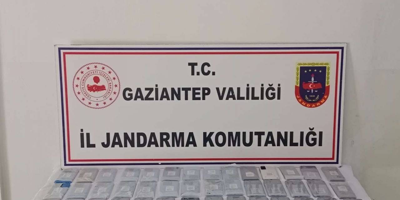 Gaziantep’te 1 Milyon Lira Değerinde Kaçak Telefon Ele Geçirildi