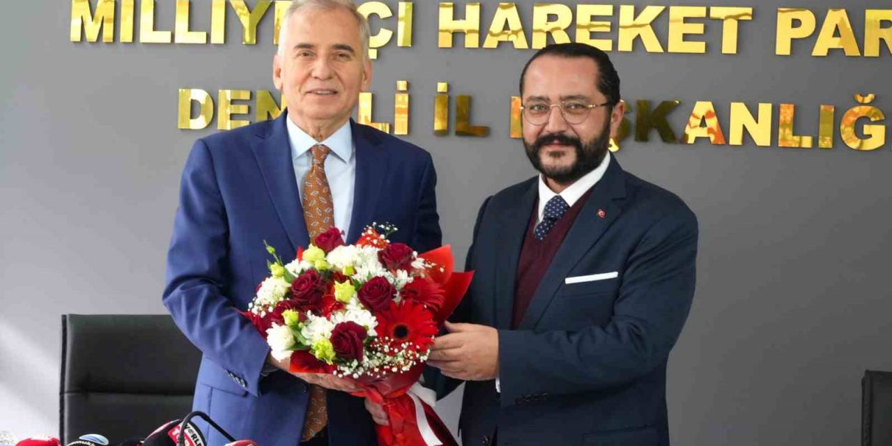 Mhp İl Başkanı Yılmaz, İttifak Ortağı Başkan Zolan’ı Ağırladı