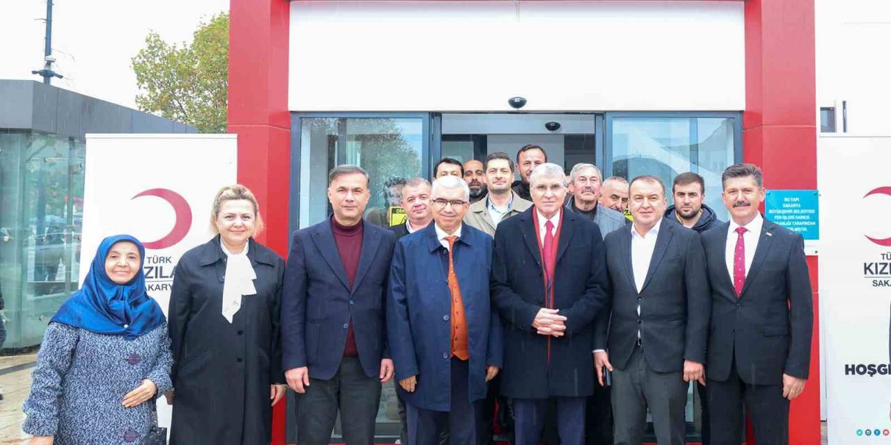 Başkan Yüce: “Kızılay’a Desteğimiz Her Zaman Sürecek”