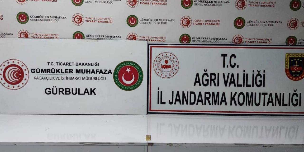 Ağrı’da 1 Kilo 152 Gram Kaçak Altın Ele Geçirildi