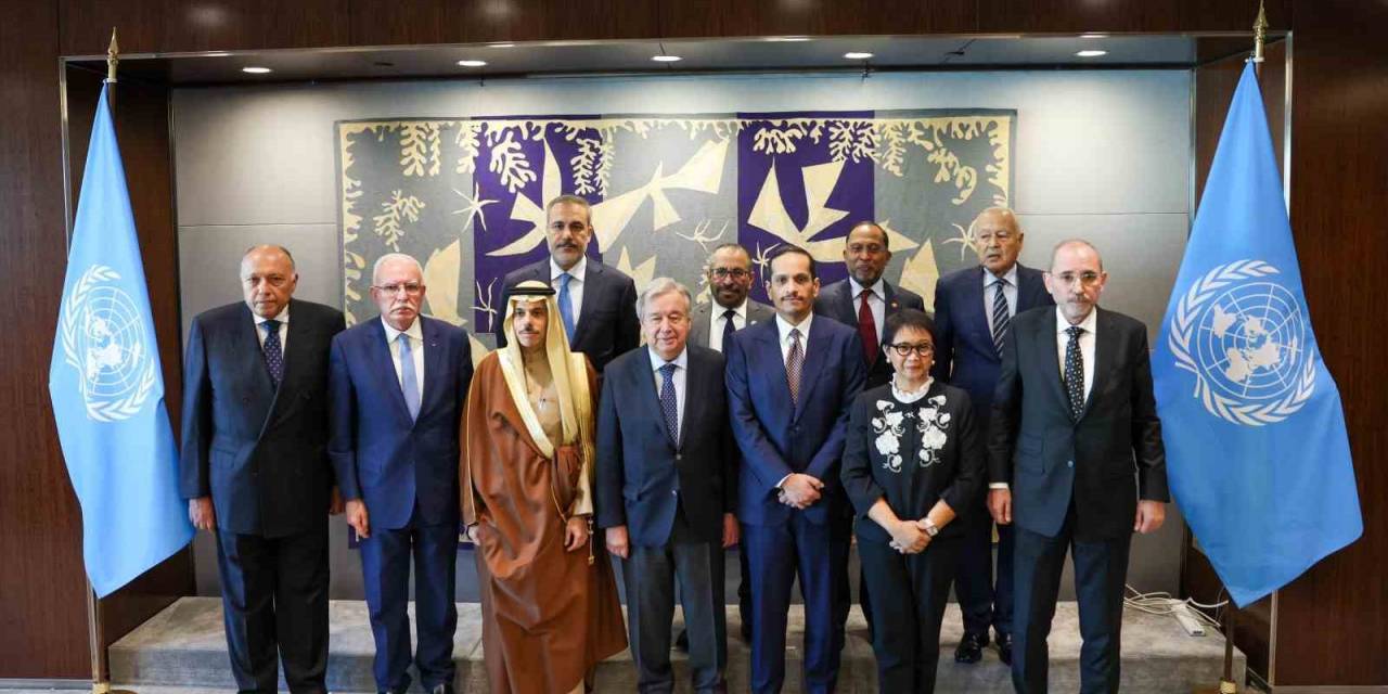 Dışişleri Bakanı Fidan Bm Genel Sekreteri Guterres İle Görüştü