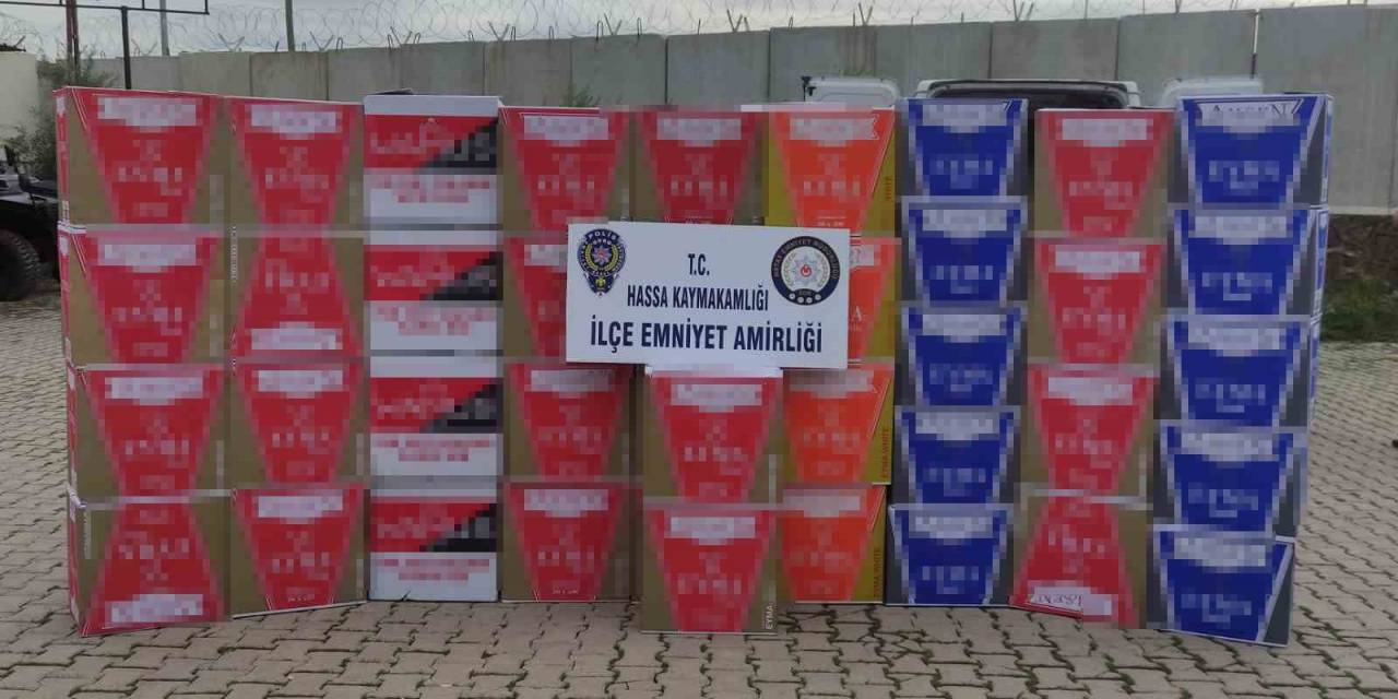 Hatay’da 1.5 Milyon Tl Değerinde Makaron Ele Geçirildi