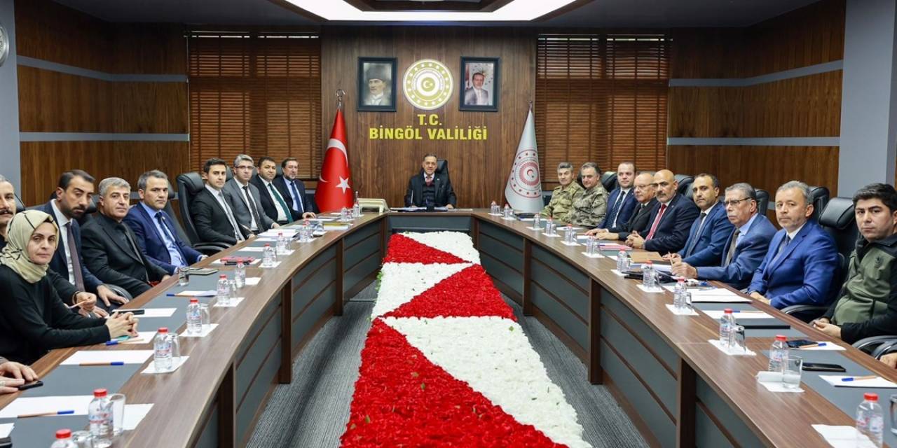 Bingöl’de ’kış Tedbirleri Koordinasyon Toplantısı’ Yapıldı