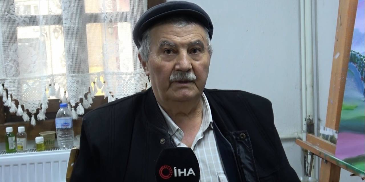 Kütahyalı ’çoban Ressam’ Halil Kırkıl 33 Yıldır Doğayı Resmediyor