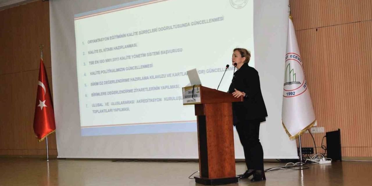 Zbeü İç Değerlendirme Programının Tanıtım Toplantısı Yapıldı