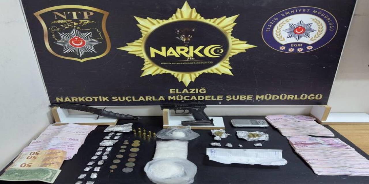Elazığ’da Torbacılara Operasyon: 8 Gözaltı