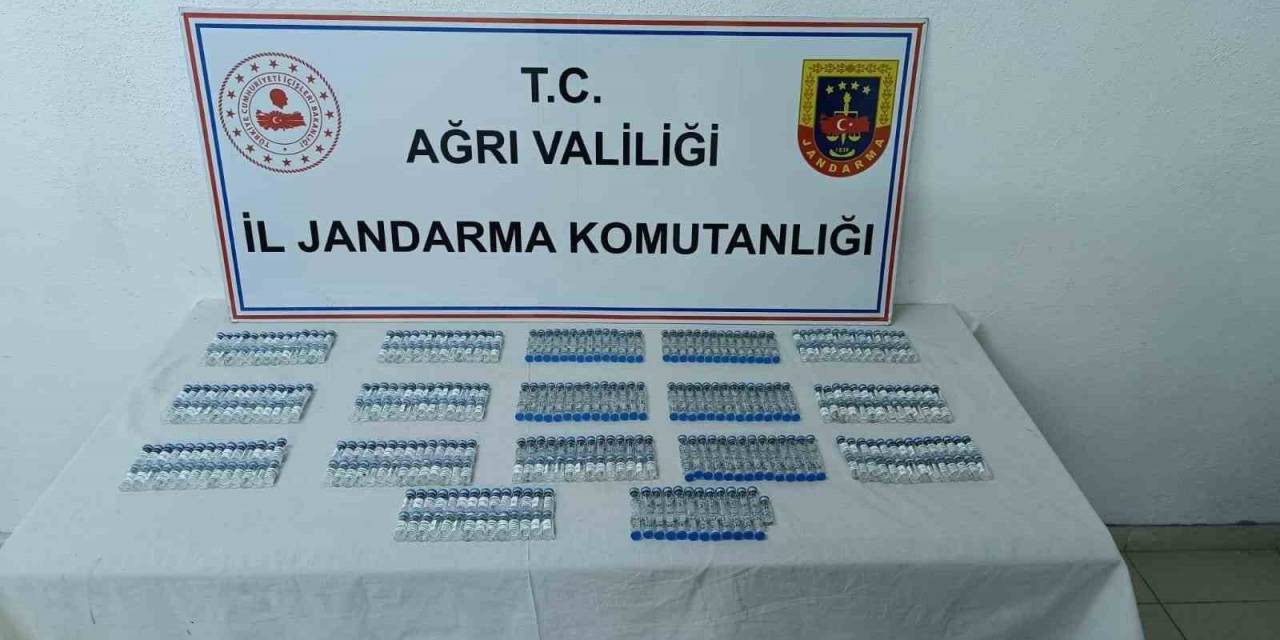 Ağrı’da 1 Milyon 182 Bin Liralık Kaçak ‘Botox’ Ele Geçirildi
