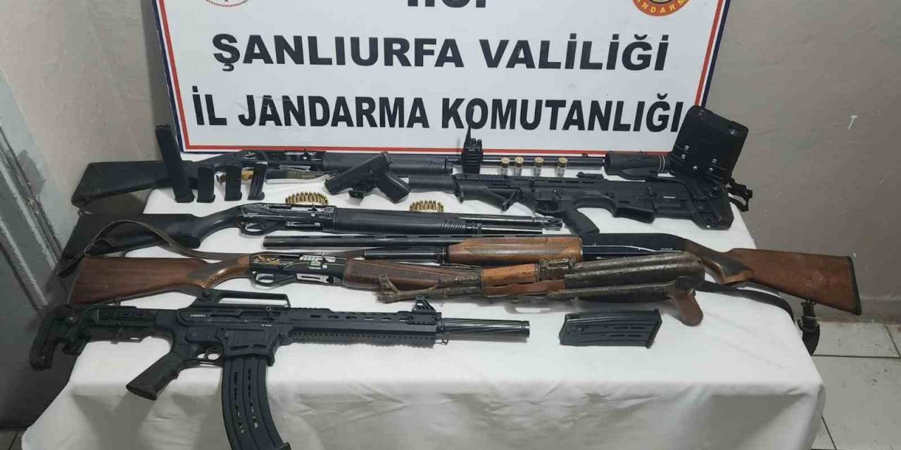 Siverek’te Silah Kaçakçılarına Operasyon