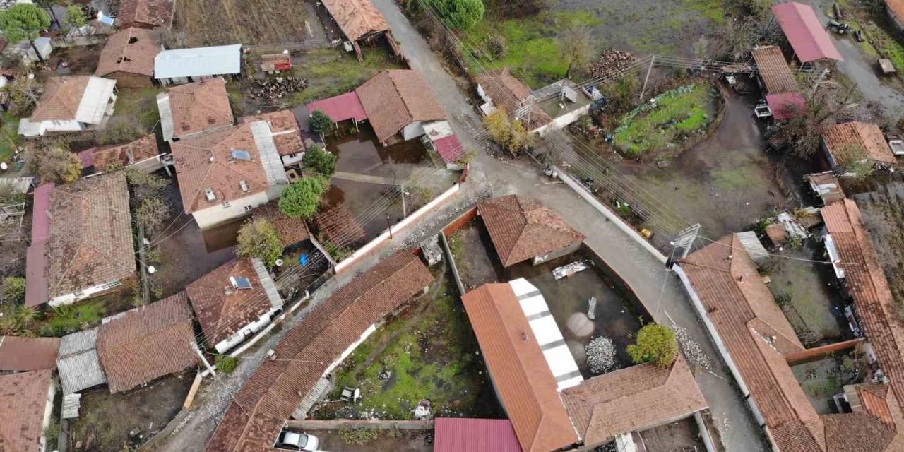 Yenice’yi Sel Vurdu