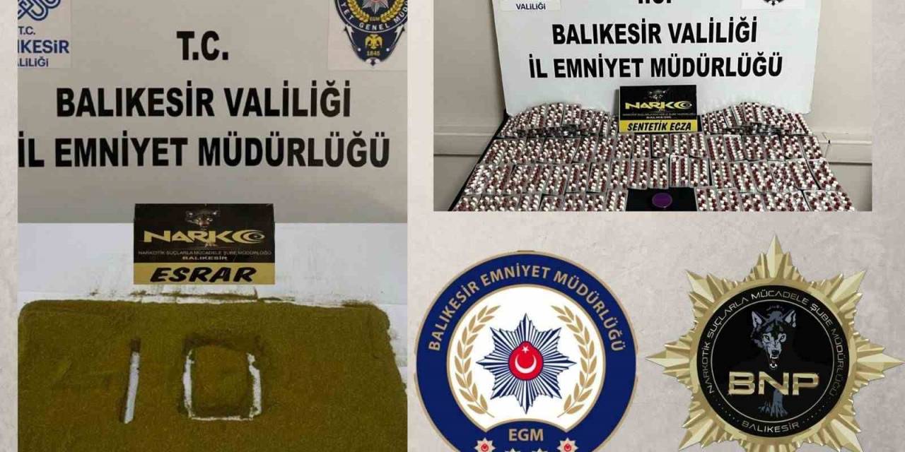 Polisten 2 Şahsa Uyuşturucu Operasyonu