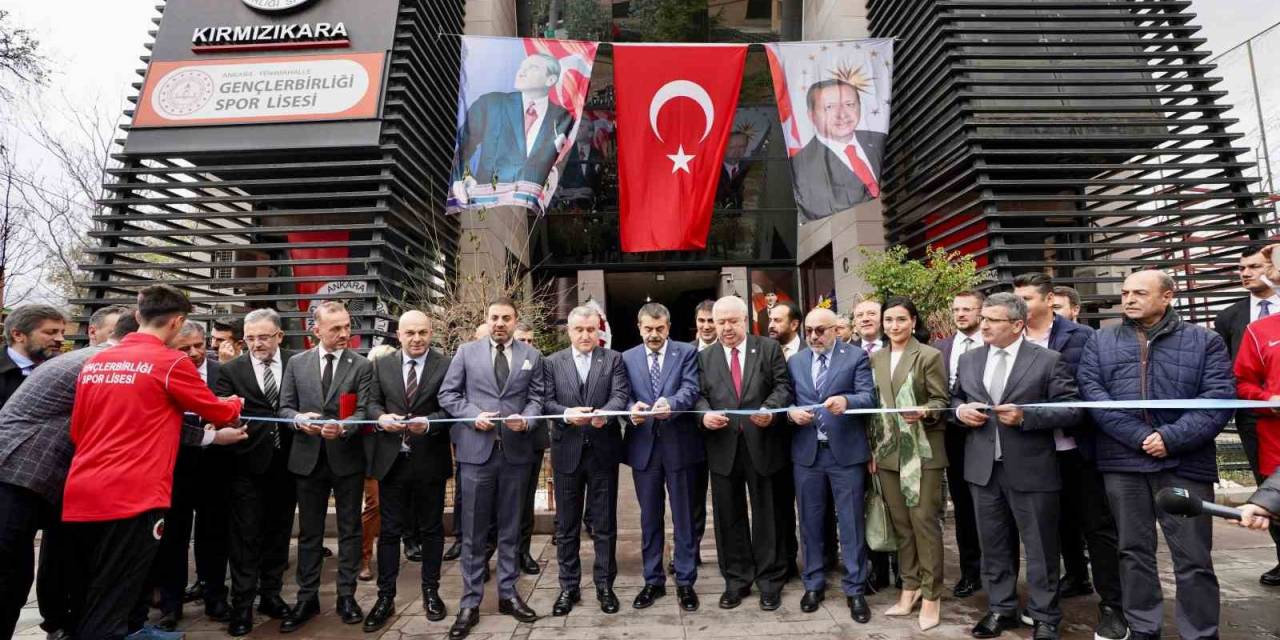 Gençlerbirliği Spor Lisesi’nin Açılışı Ankara’da Gerçekleştirildi