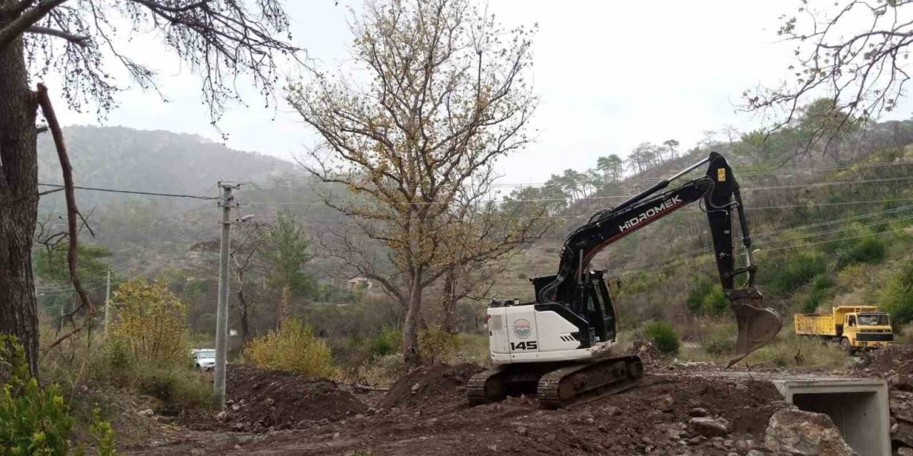 Marmaris Turgut Mahallesi Taşkınlardan Korunacak